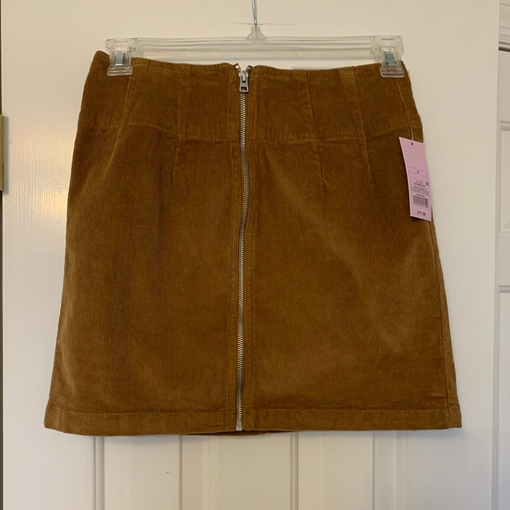 High waisted wild fable corduroy skirt